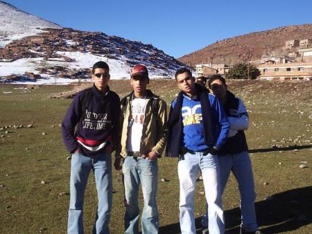 avec les amis
